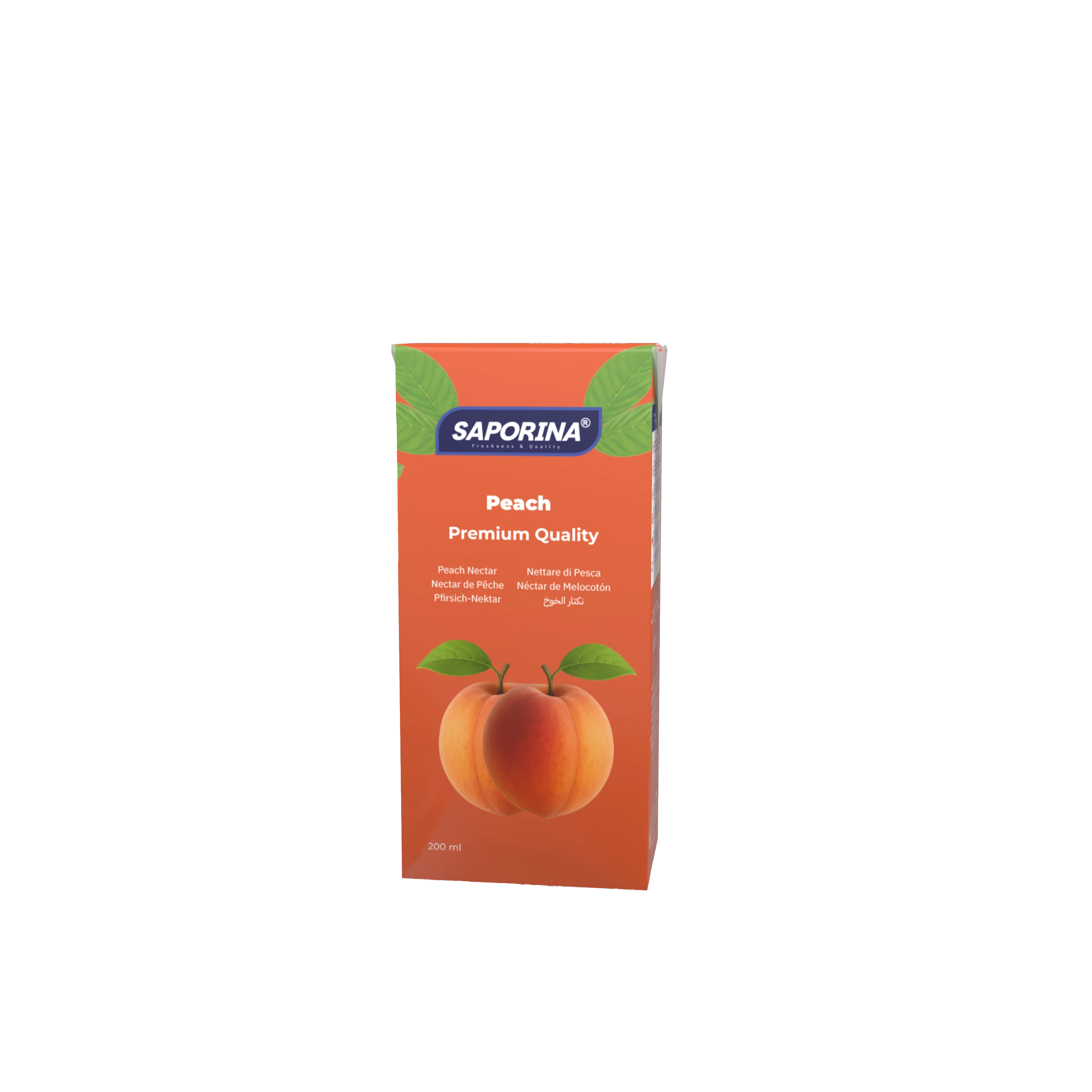 Peach Nectar Tetra Pak