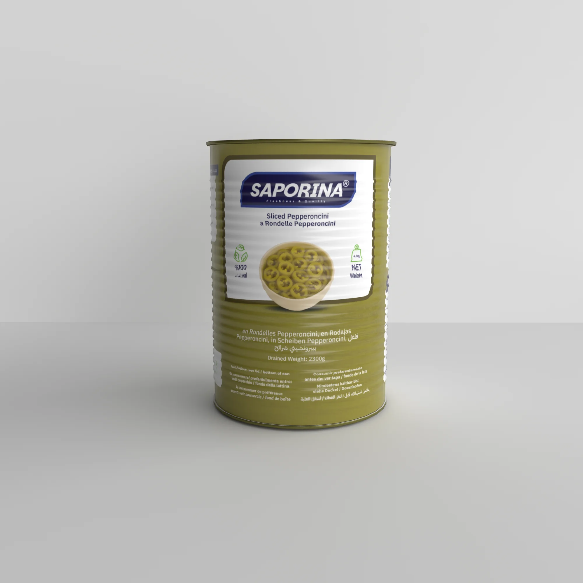 Pepperoncini Sliced A12 Tin