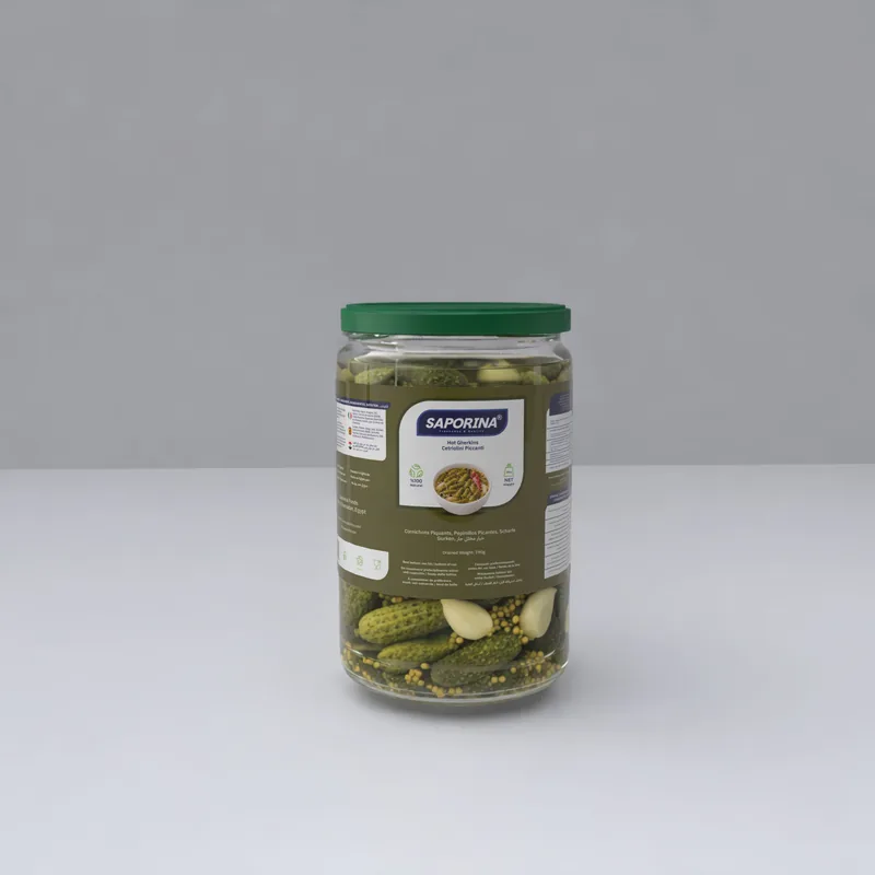 Hot Gherkins 370ml